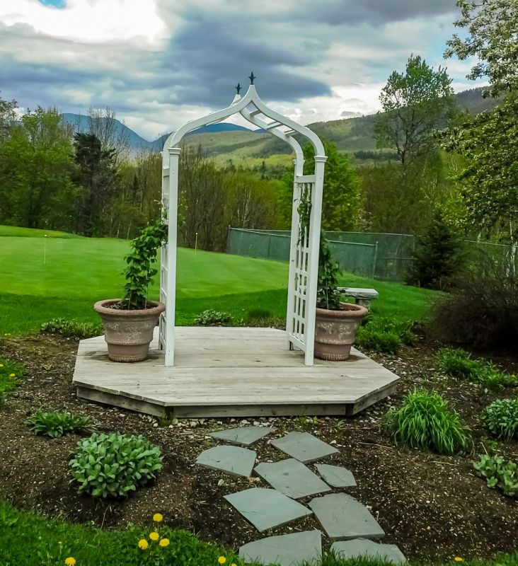 Arched Arbor Installation in Kansas City, KS