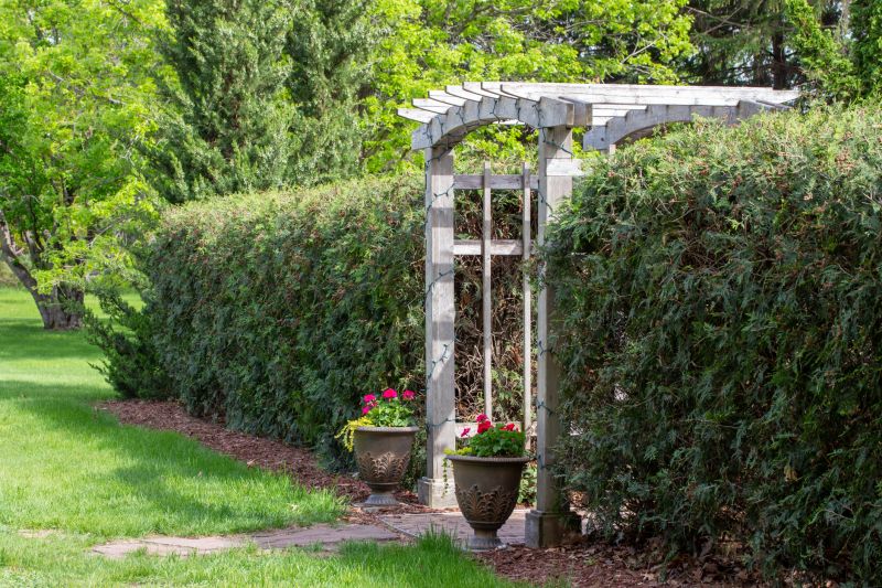 Arched Arbor Installation in Wilmington, NC