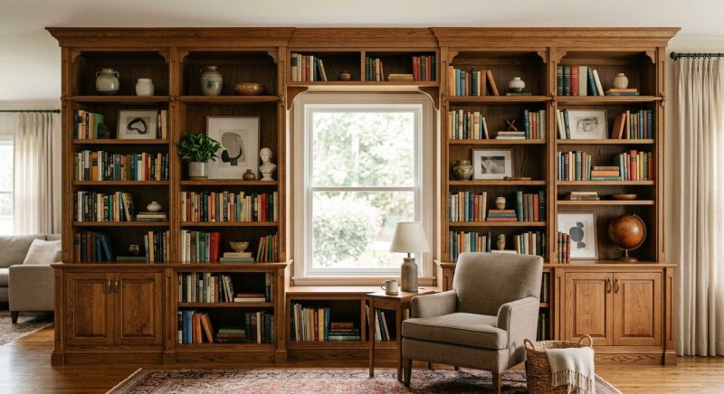 Bookcase Construction in Alexandria, VA