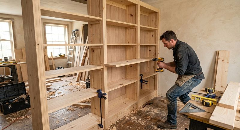 Bookcase Construction in Alexandria, VA