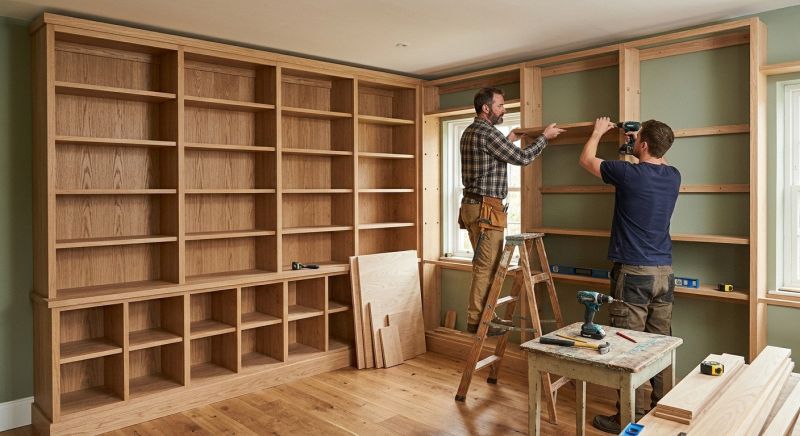Bookcase Installation in Annapolis, MD