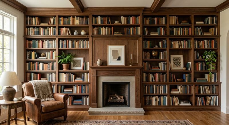 Bookshelves Installation in Alexandria, VA