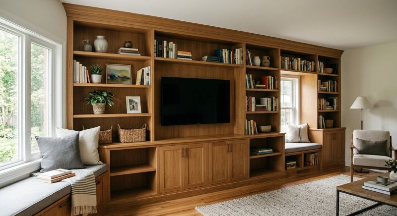 Built In Furniture Construction in Greensboro, NC