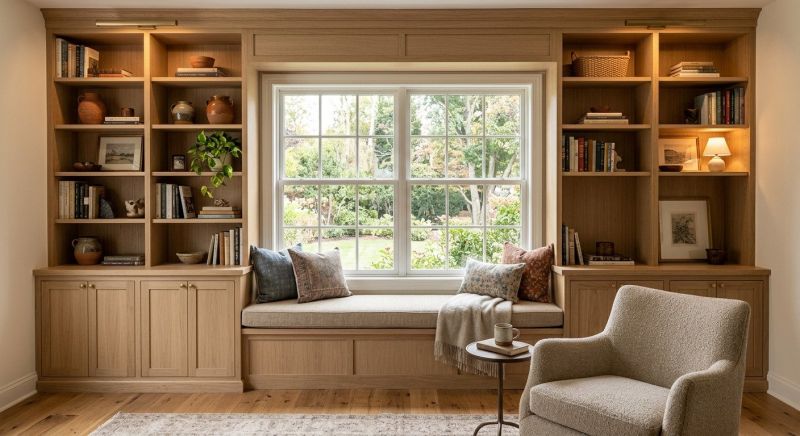 Built In Furniture Construction in Durham, NC