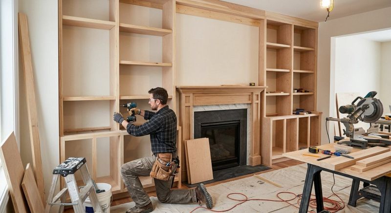Built In Shelving Service in Frederick, MD