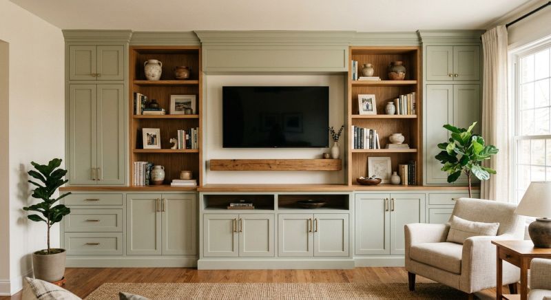 Built In Tv Cabinetry in Annapolis, MD