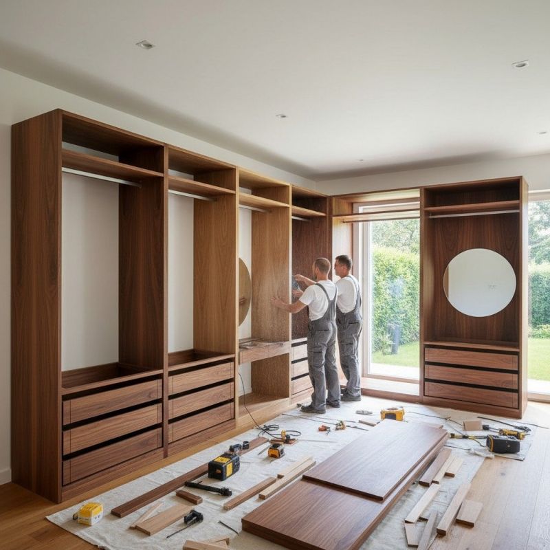 Built In Wardrobe Installation in Greensboro, NC