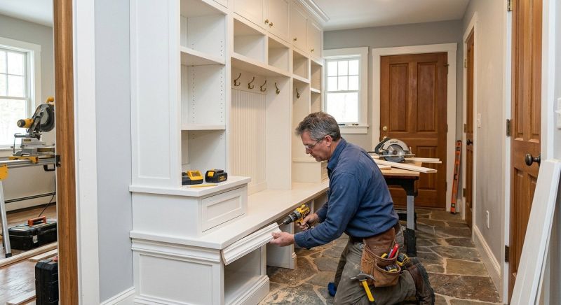 Builtin Cabinets Installation in Frederick, MD