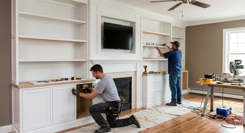 Builtin Cabinets Installation in Frederick, MD