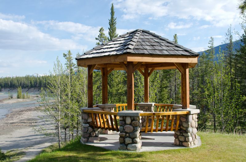 Cedar Gazebo Installation in Wilmington, NC