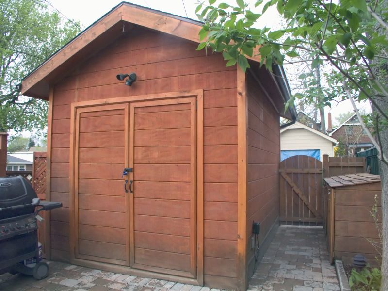 Cedar Shed Installation in Conroe, TX