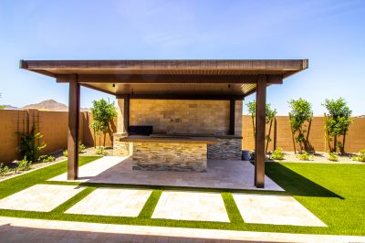 Covered Pergola Installation in Conroe, TX