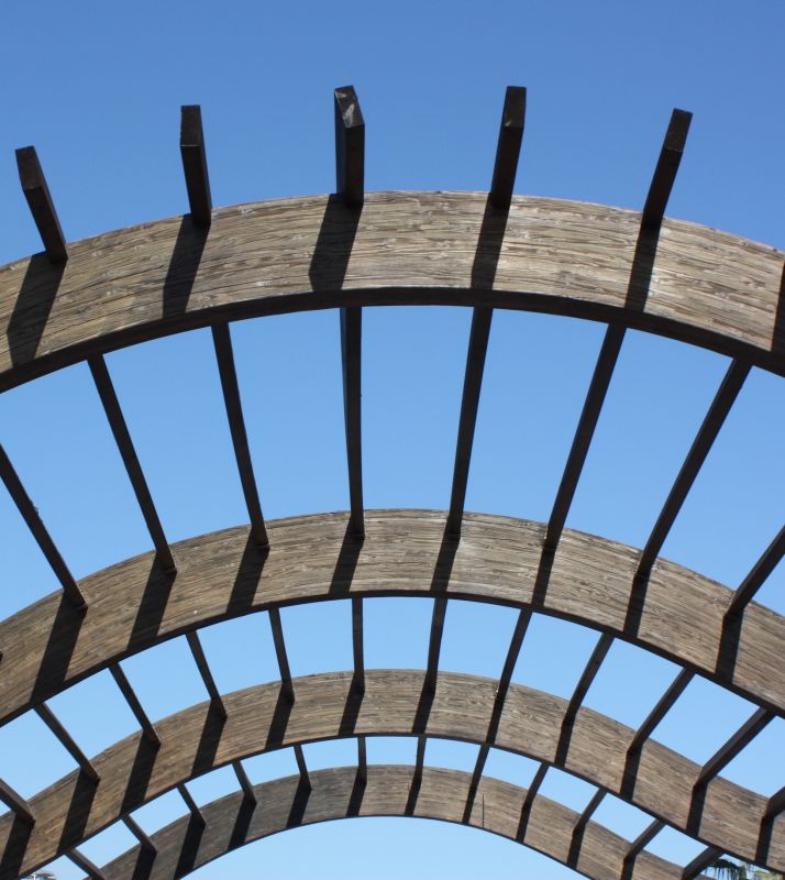 Curved Pergola Installation in Wilmington, NC