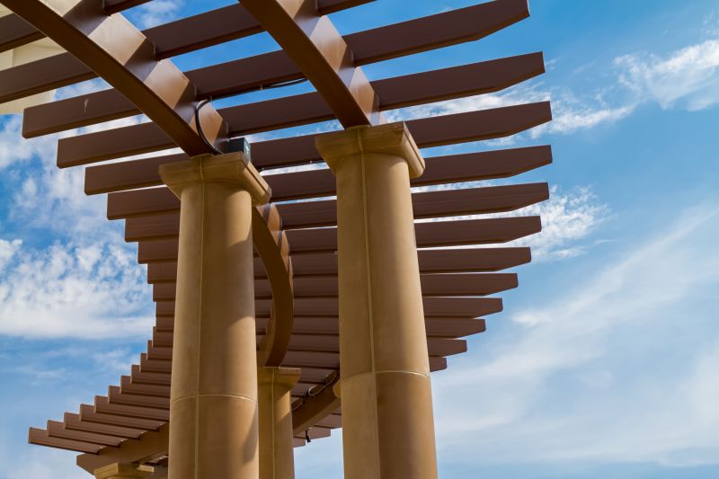 Curved Pergola Installation in Alpharetta, GA