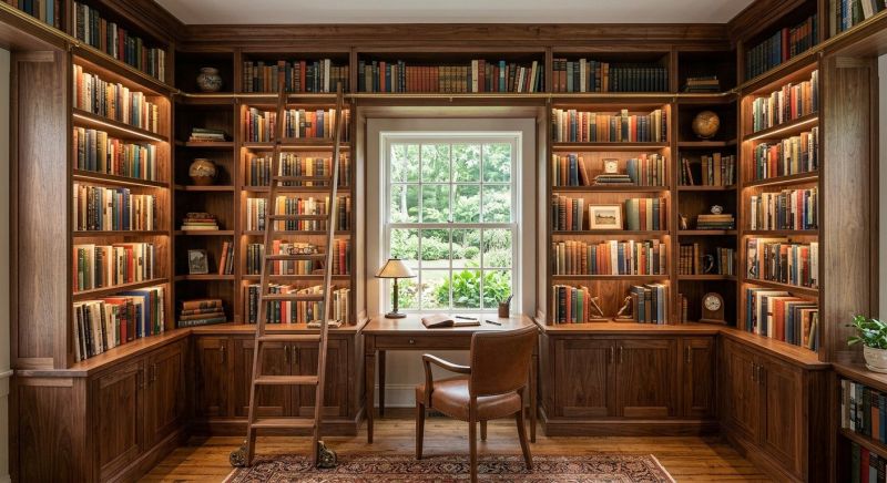 Custom Bookshelves Service in Annapolis, MD