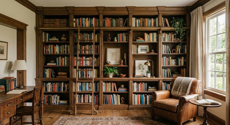 Custom Bookshelves Service in Frederick, MD