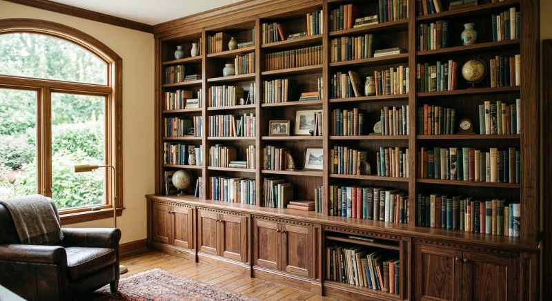 Custom Bookshelves Service in Frederick, MD