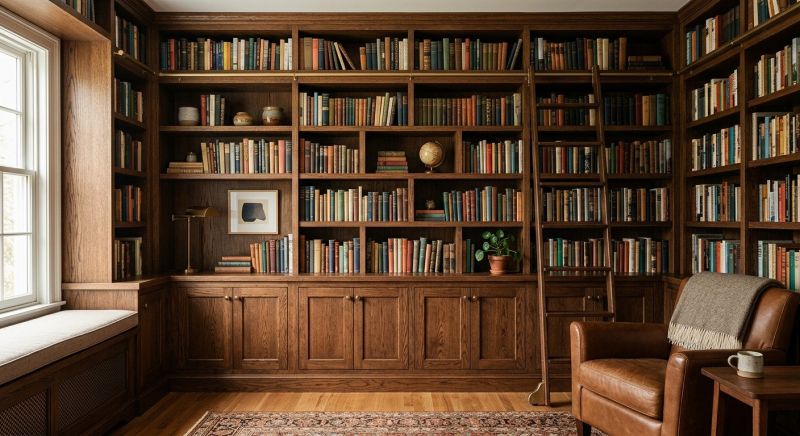 Custom Bookshelves Service in Alexandria, VA