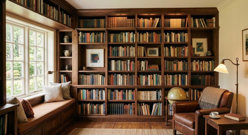 Custom Bookshelves Service in Raleigh, NC