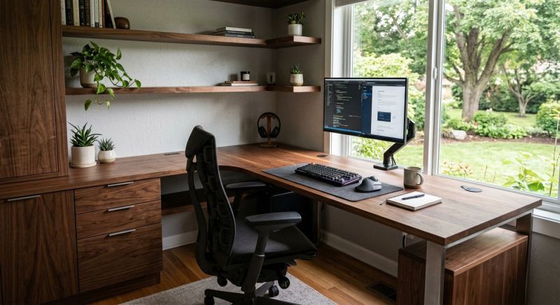 Custom Desk Installation in Charlotte, NC