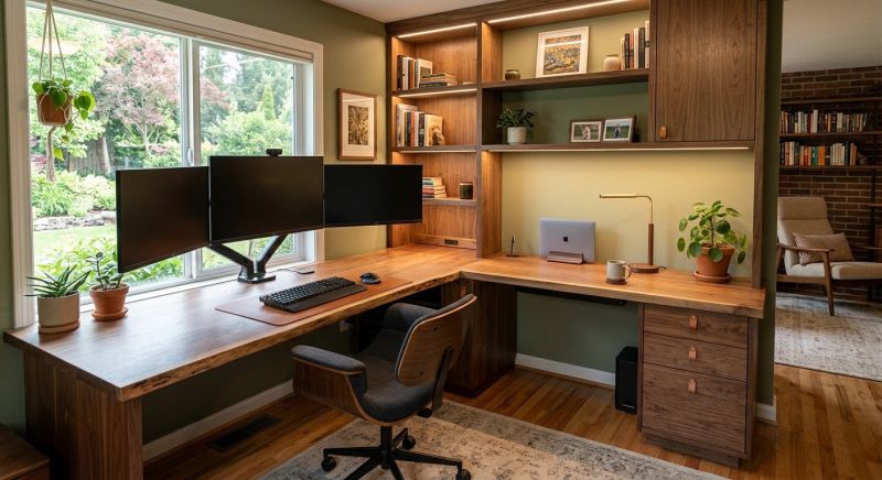 Custom Desk Installation in Charlotte, NC