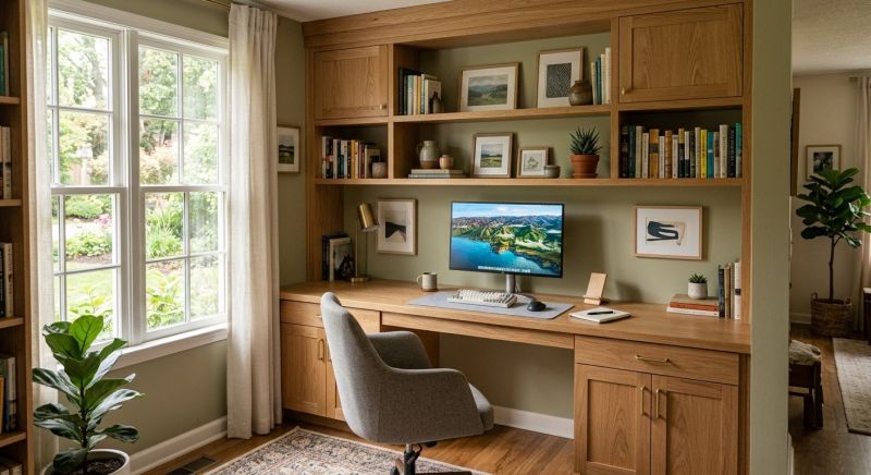 Custom Desk Installation in Raleigh, NC