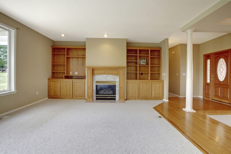 Fireplace Cabinet Installation in Durham, NC