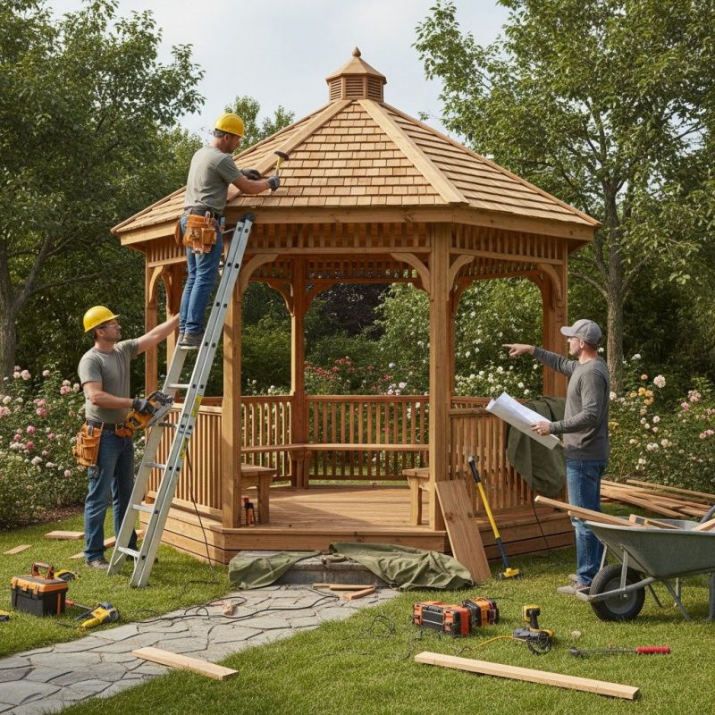 Gazebo Repair in Conroe, TX