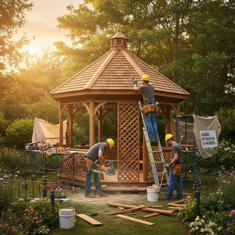 Gazebo Repair in Wilmington, NC