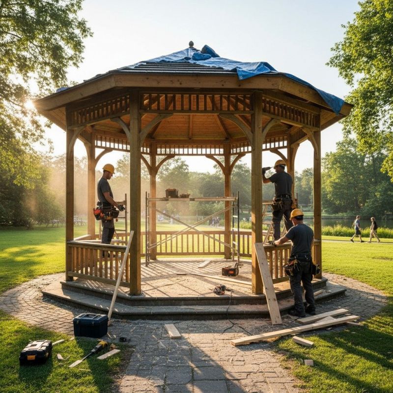 Gazebo Repair in Wilmington, NC