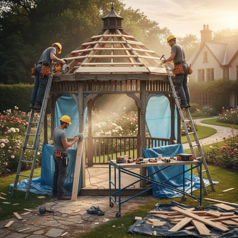 Gazebo Repair in Wilmington, NC