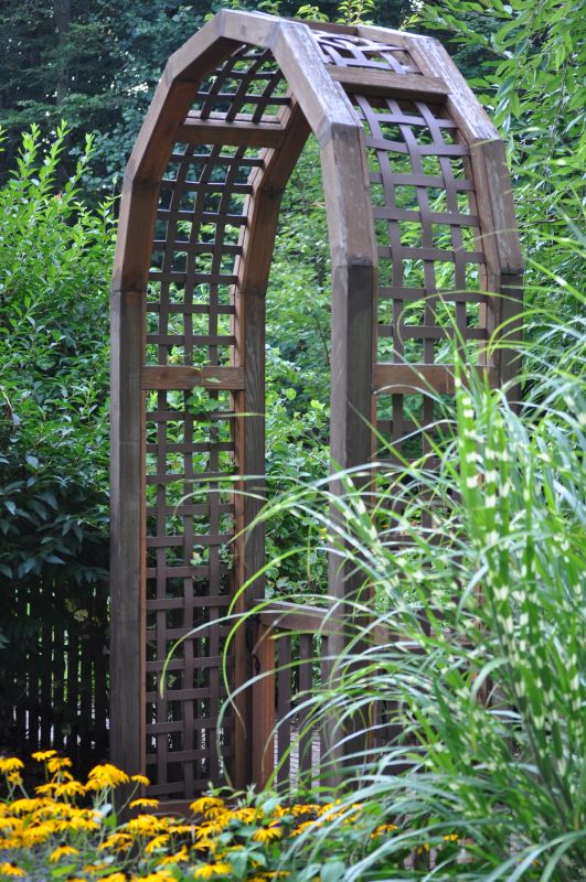 Lattice Arbor Installation in Wilmington, NC