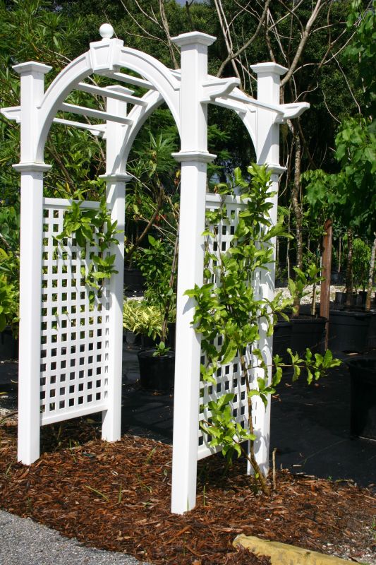 Lattice Arbor Installation in Kansas City, KS