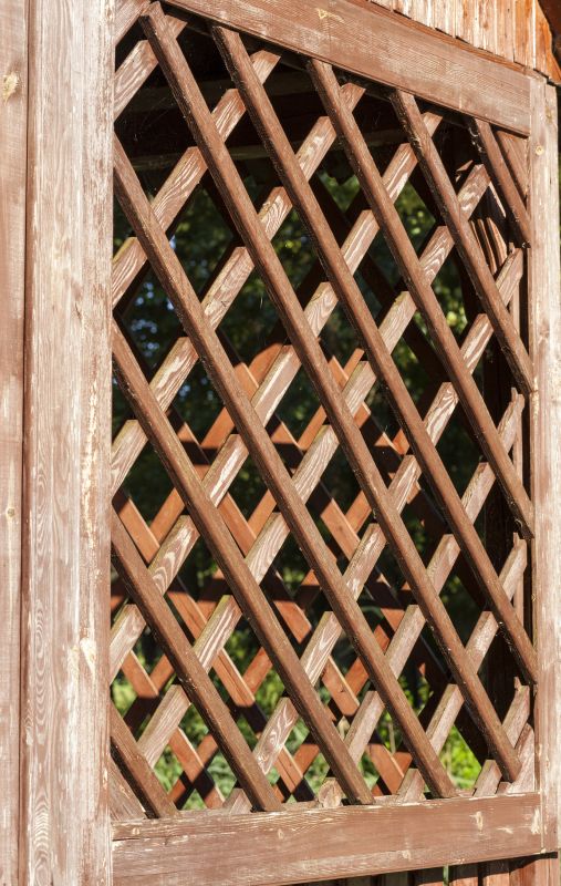Lattice Arbor Installation in Conroe, TX