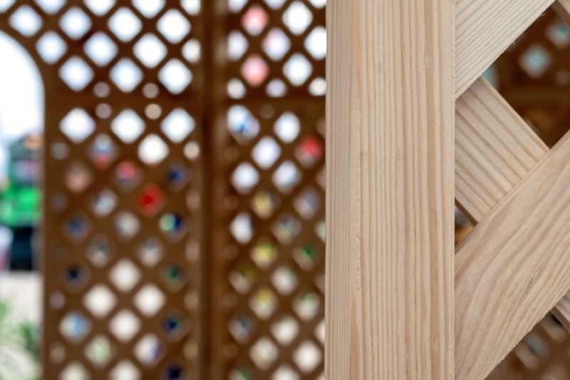 Lattice Arbor Installation in Conroe, TX