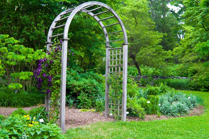 Lattice Arbor Installation in Conroe, TX