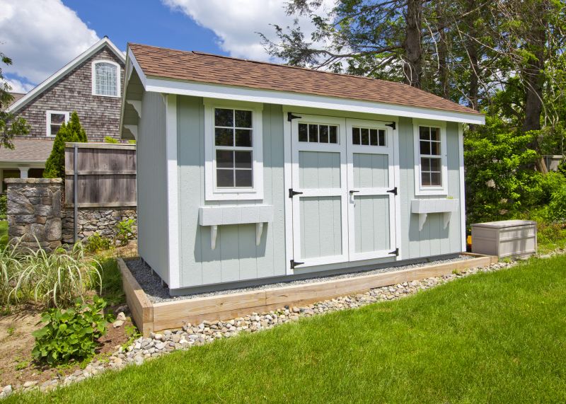 Lean To Shed Installation in Conroe, TX