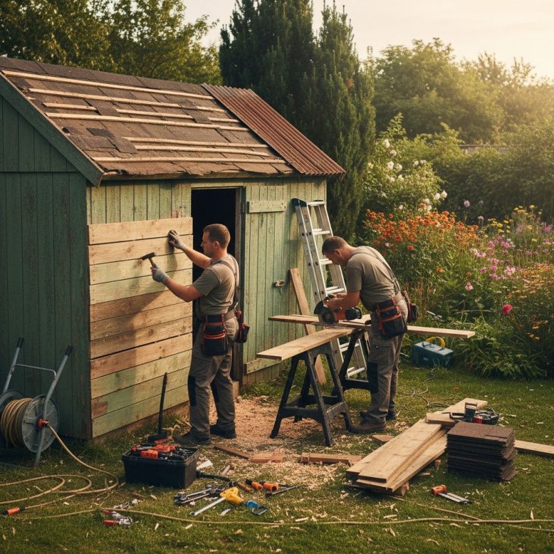 Shed Damage Repair in Kansas City, KS