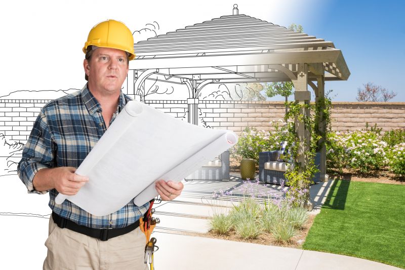 Wood Pergola Installation in Conroe, TX